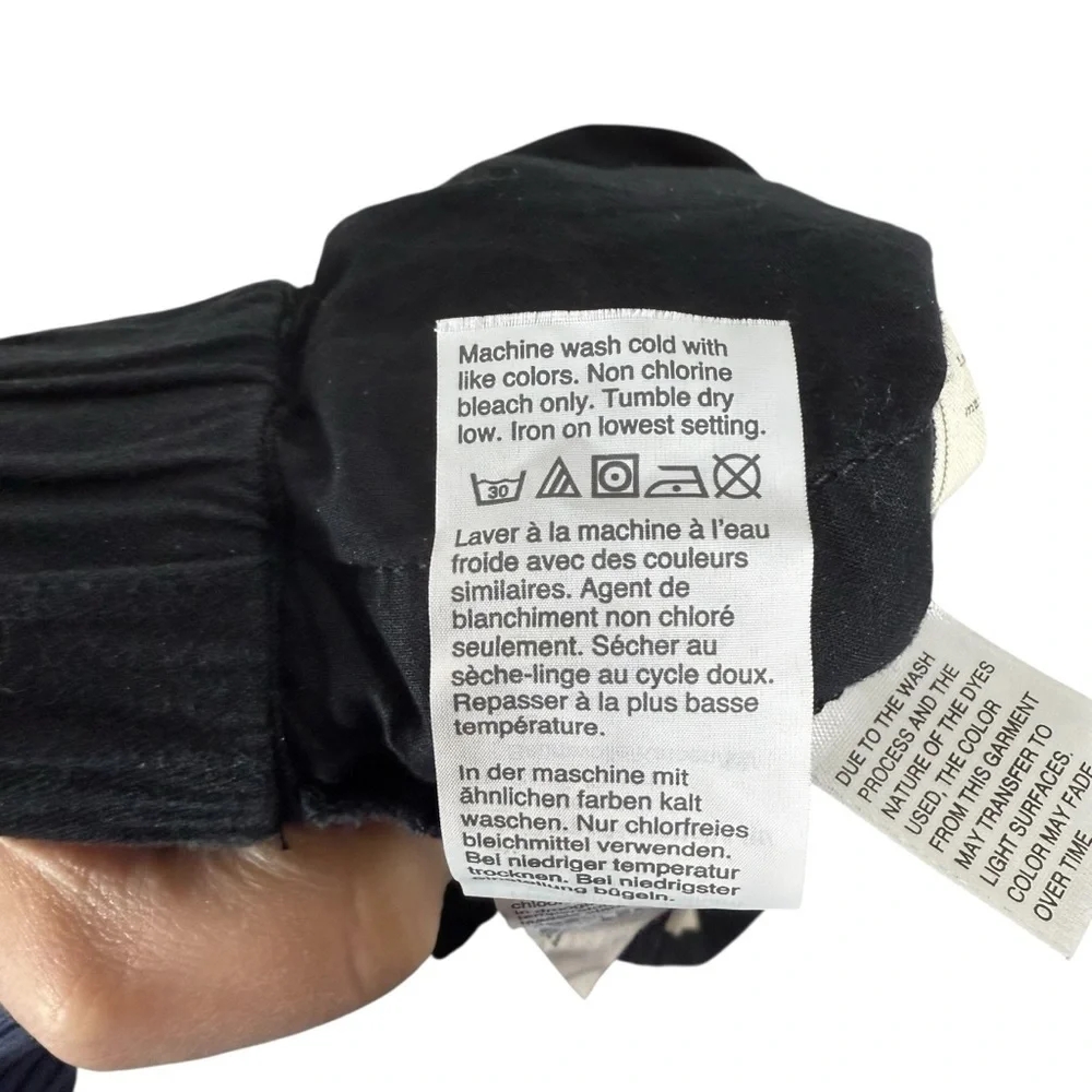 Madewell Women’s High Rise Pull On Shorts in Black Size L - Picture 13 of 14